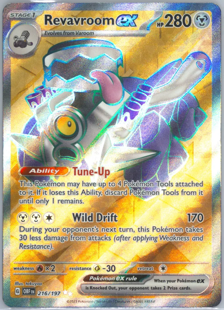 Revavroom ex card photo