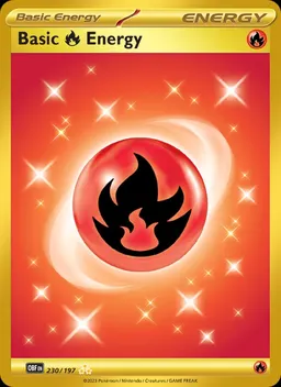 Basic Fire Energy card photo