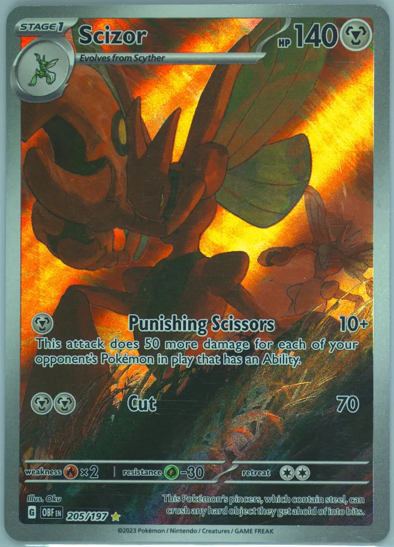 Scizor card photo