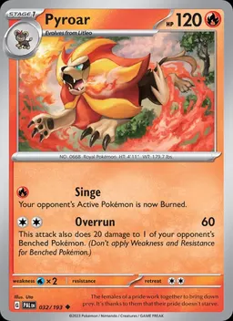 Pyroar #32