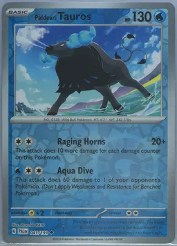 Paldean Tauros #41