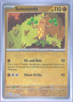 Sudowoodo #109