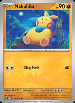 Makuhita card photo