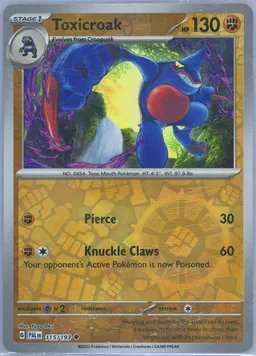 Toxicroak card photo