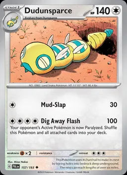 Dudunsparce #157