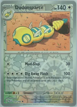 Dudunsparce #157