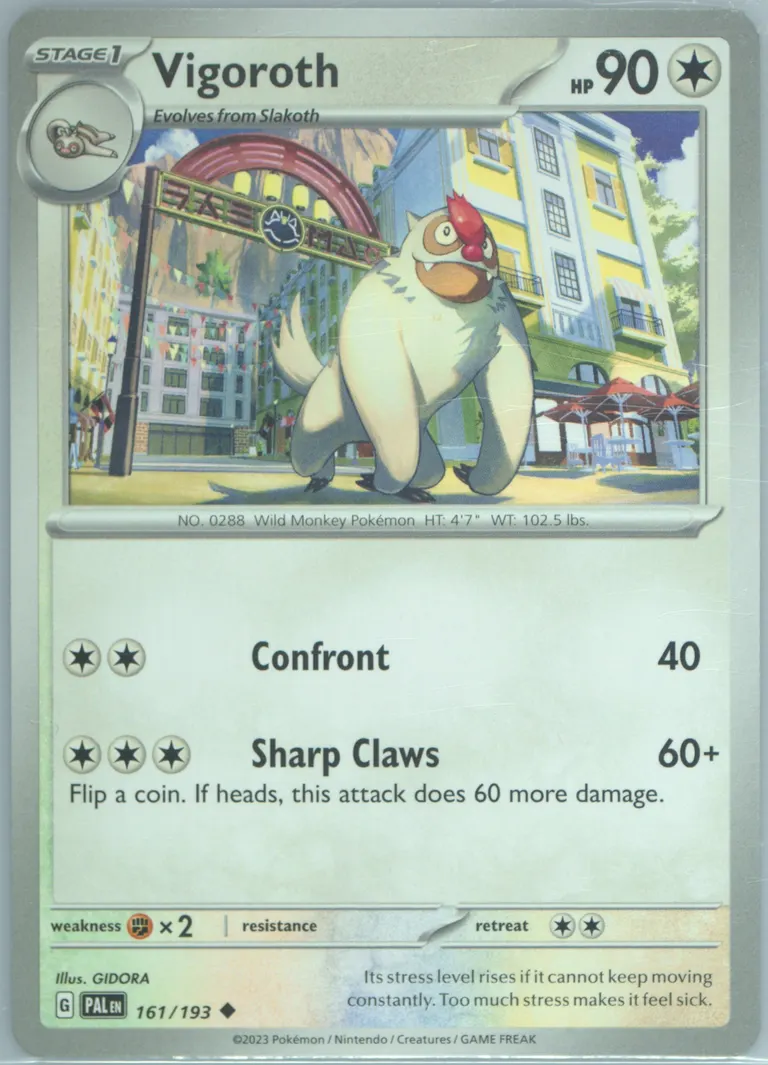 Vigoroth card photo