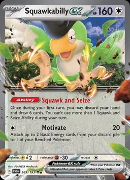 Squawkabilly ex card photo