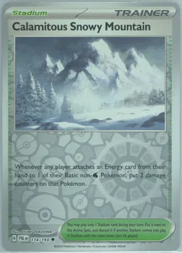 Calamitous Snowy Mountain #174