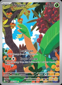 Tropius card photo