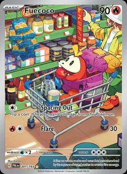 Fuecoco card photo