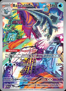 Baxcalibur card photo