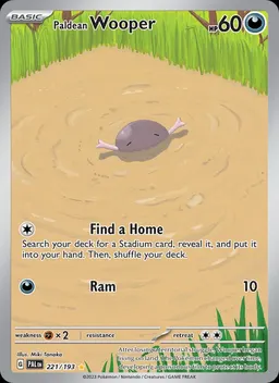Paldean Wooper card photo