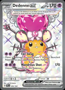 Dedenne ex card photo
