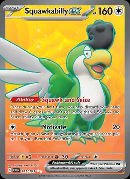 Squawkabilly ex card photo