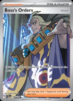 Boss's Orders card photo