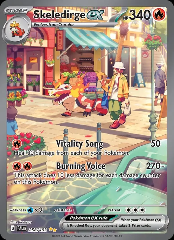 Skeledirge ex card photo