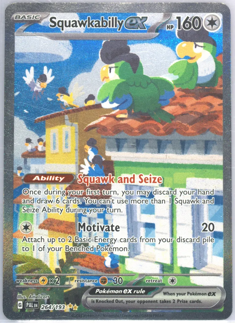 Squawkabilly ex card photo