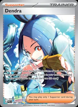 Dendra card photo