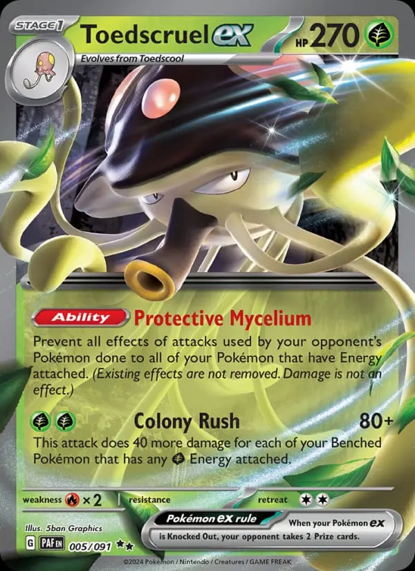 Toedscruel ex card photo