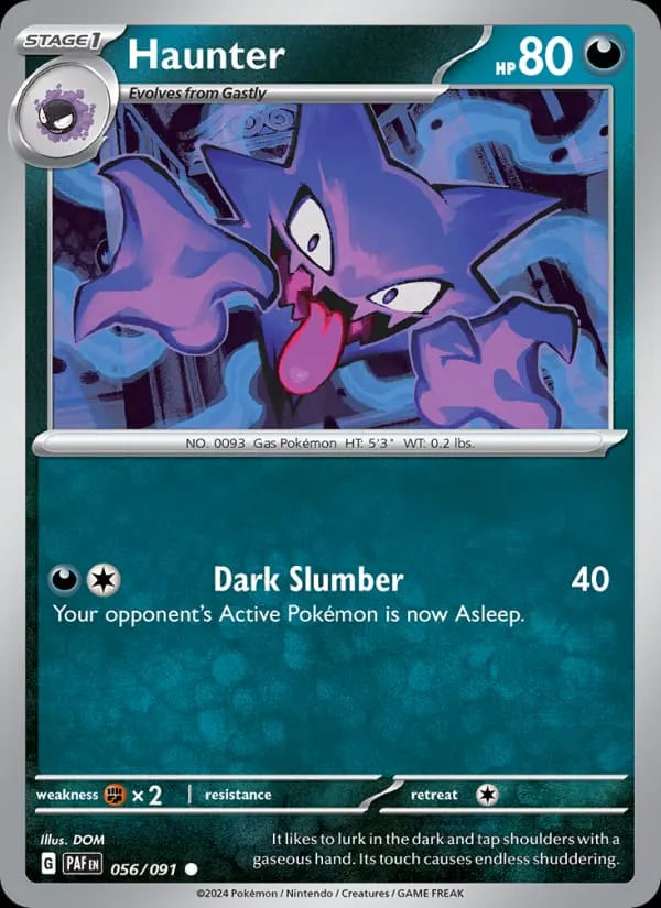 Haunter card photo