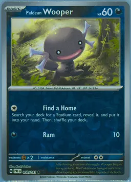 Paldean Wooper #58