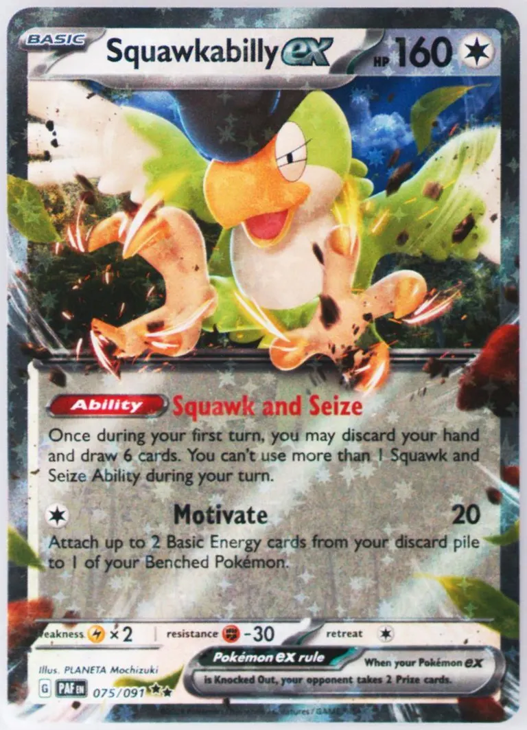 Squawkabilly ex card photo