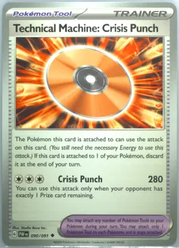 Technical Machine: Crisis Punch card photo