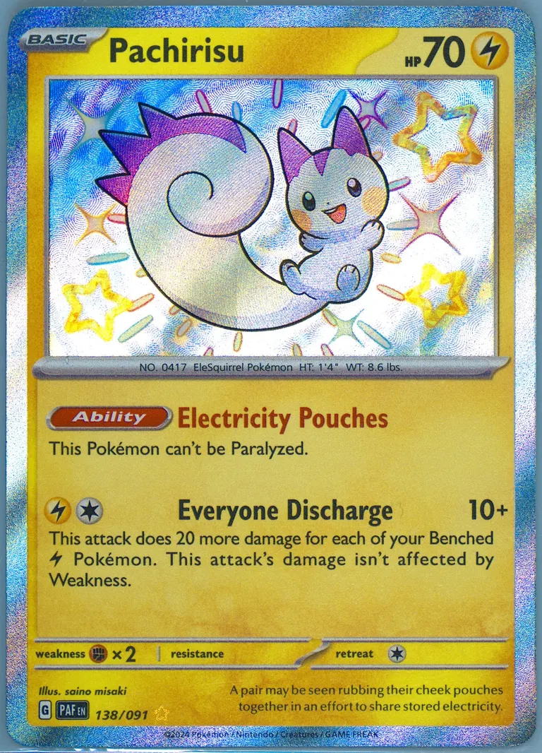 Pachirisu card photo