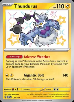 Thundurus card photo