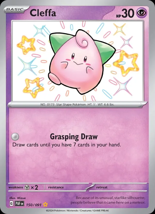 Cleffa card photo