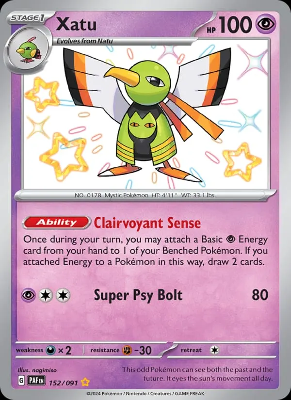 Xatu card photo