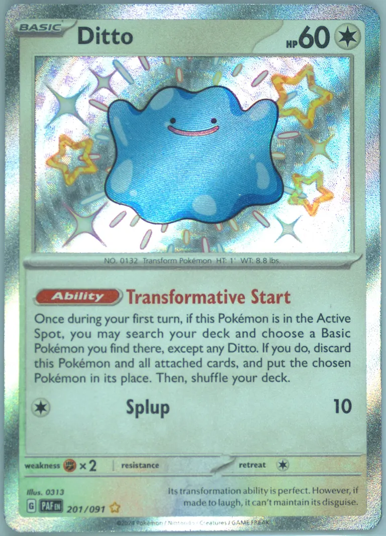 Ditto card photo