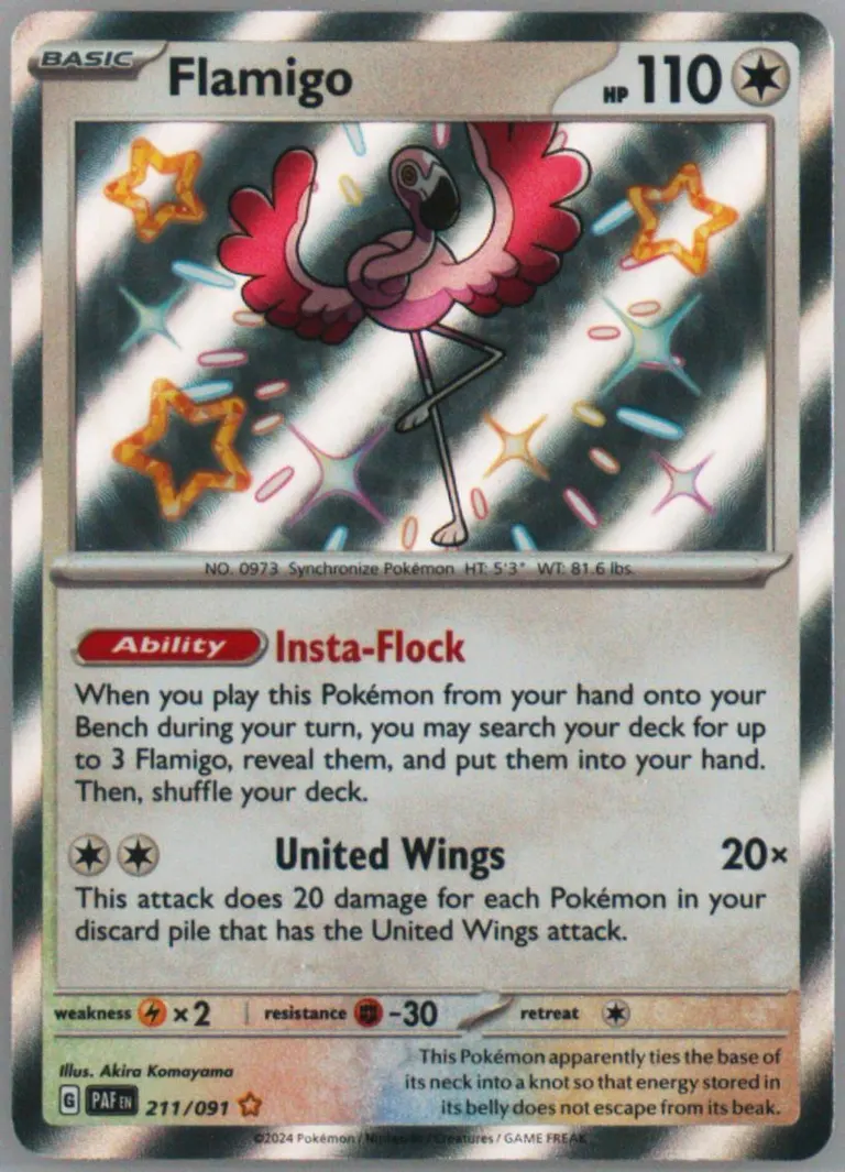 Flamigo card photo