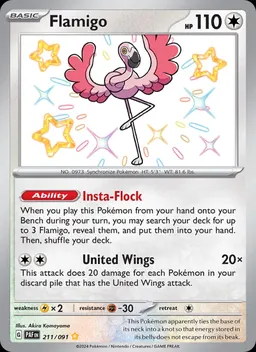 Flamigo card photo