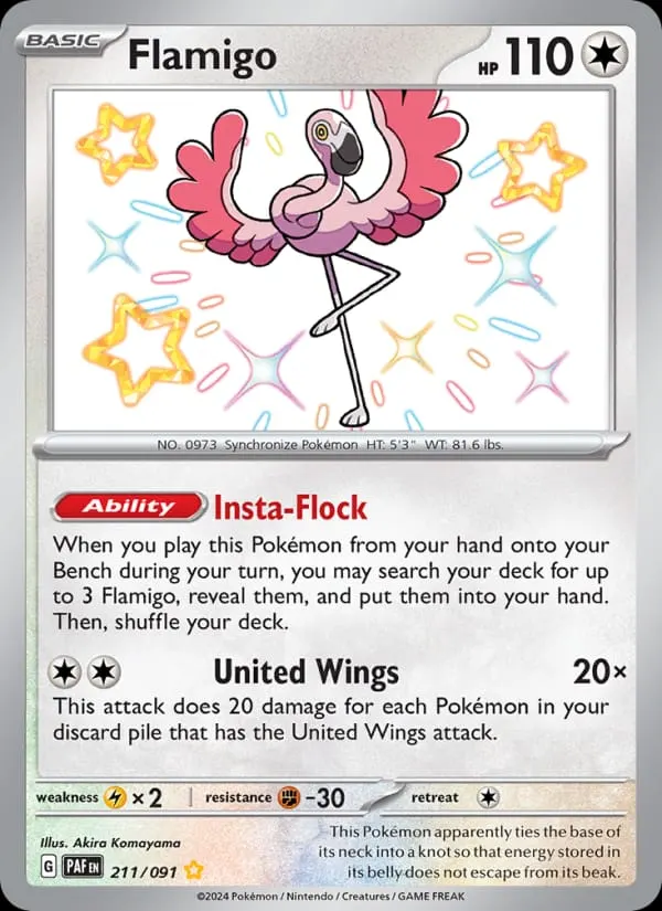 Flamigo card photo
