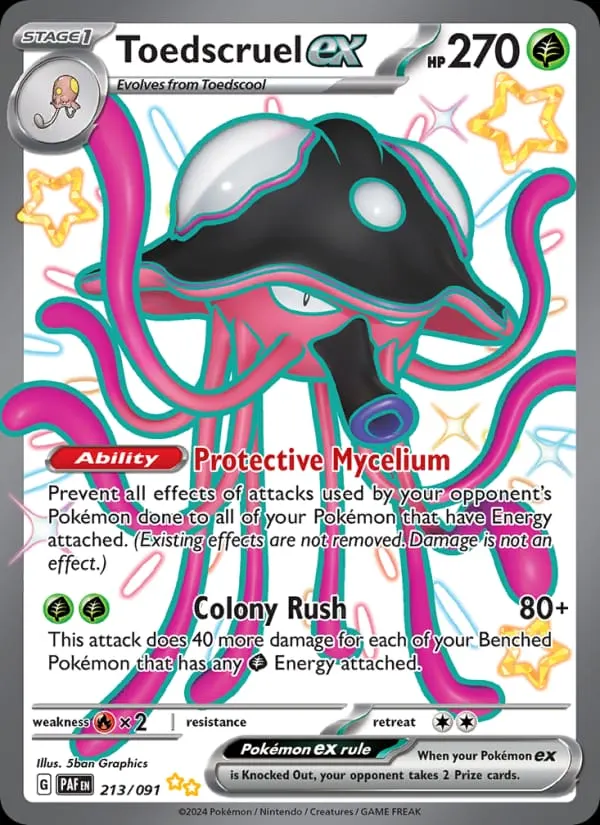 Toedscruel ex card photo