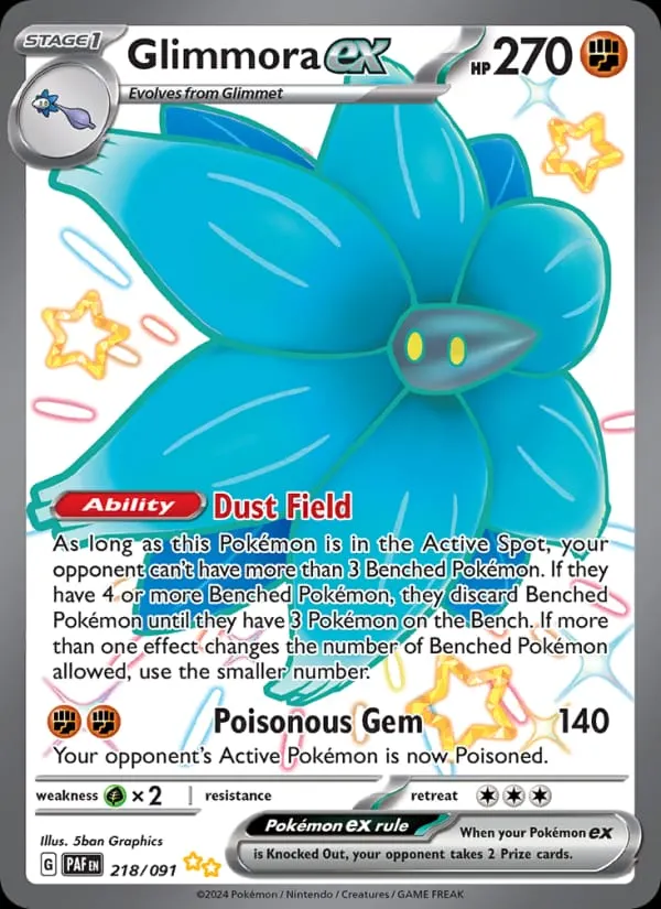 Glimmora ex card photo