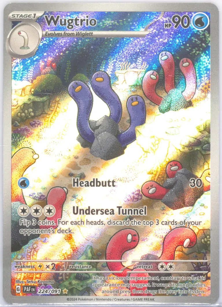 Wugtrio card photo