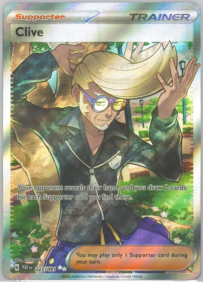 Clive card photo