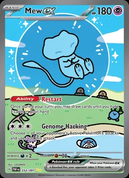 Mew ex card photo