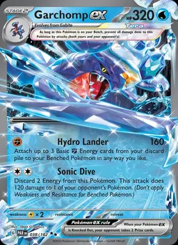Garchomp ex #38