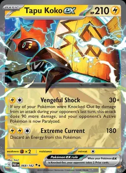 Tapu Koko ex card photo