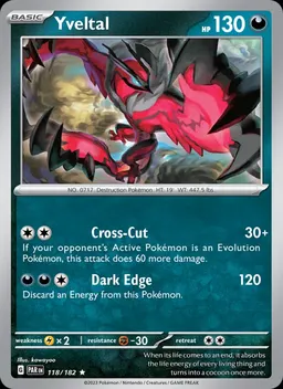 Yveltal card photo