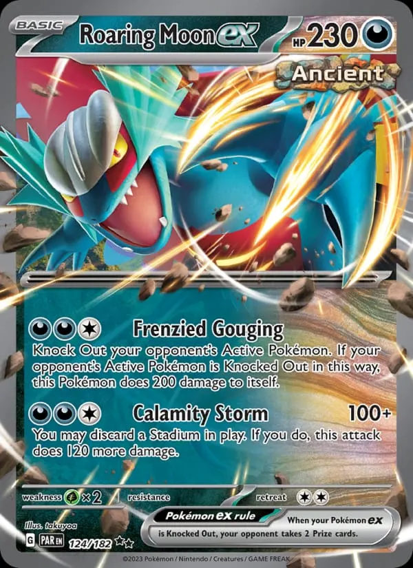 Roaring Moon ex card photo