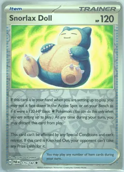 Snorlax Doll card photo