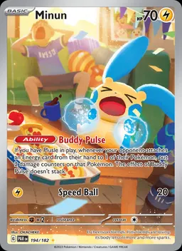 Minun card photo