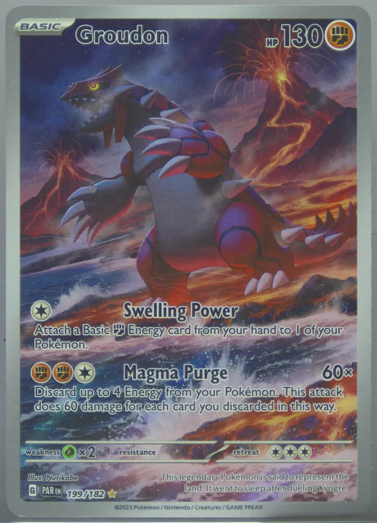Groudon card photo