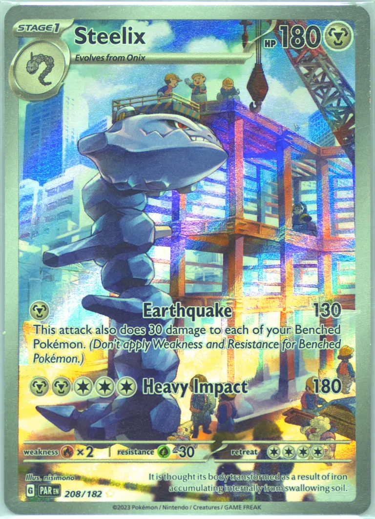 Steelix card photo