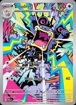 Loudred card photo
